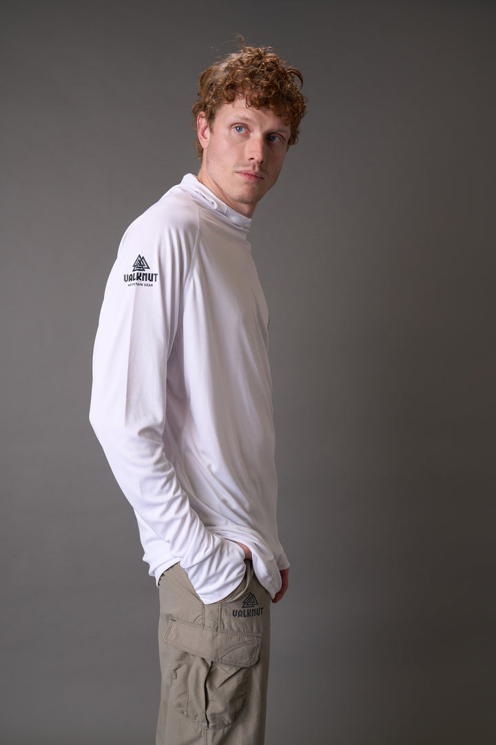 Remera manga larga con protección solar