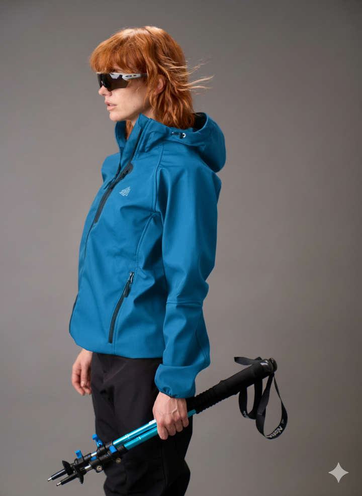 Campera Softshell Azul Aero
