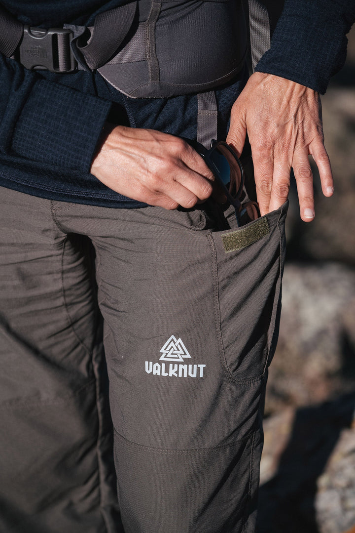 Bolsillos pantalón trekking